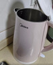 美的（Midea）烧水壶电热水壶电水壶 双层防烫 0涂层食品级304不锈钢 1500W快速沸腾 1.7L大容量 HJ1705 实拍图