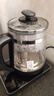 九阳（Joyoung）1.7L大容量煮茶养生壶 保温电茶壶恒温煮茶壶 20大多功能养身烧水壶家用智能玻璃触控调温养生水壶 黑色玻璃触控面板 1.7L 送304茶蓝+蒸蛋架 实拍图
