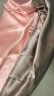 京东京造 桑蚕丝枕套 6A级桑蚕丝 丝绸纯色枕头套  单只 48*74cm 烟粉 实拍图