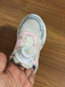 ABC KIDS童鞋女童鞋2025秋季新款儿童运动鞋秋款网面儿童鞋子旋转纽扣跑鞋 双网秋款浅蓝粉 28 实拍图