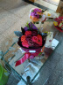 初朵11朵红玫瑰康乃馨香皂花束同城配送六一儿童节礼物生日送女朋友鲜 实拍图