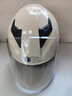 YONGBIN 头盔3C认证摩托车电瓶电动车CCC头盔灰男女通用四季保暖头盔 【双镜】纯米色-长透明 成人/当天发货 实拍图
