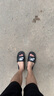 耐克NIKE男子拖鞋一字VICTORI休闲鞋CN9675-002黑45 实拍图