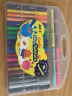AMOS韩国儿童画笔油画棒绘画工具蜡笔欧盟认证24色细可水洗六一礼物 实拍图