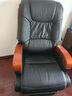 纽麦 老板椅 真皮电脑椅 按摩可躺皮质办公座椅子家用书房 总裁大班椅 精选牛皮+搁脚(颜色备注) 实拍图