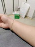 春浅925银手链手串本命符兔女生日礼物红绳珠宝银首饰手绳手环礼盒 SL041本命年玉兔手链 实拍图