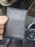 CAELI\x26KELEIE男士卡包超薄真皮卡夹名片夹多卡位银行卡套迷你小卡片包K519 黑色 实拍图