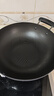 苏泊尔（SUPOR）炒锅不粘锅平底轻油烟炒菜锅电磁炉燃煤气通用不沾锅复底加厚炒锅 EC32ZP02【有把手】 32cm 实拍图
