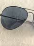 雷朋（RayBan）偏光太阳镜男女款眼镜经典飞行员墨镜0RB3689 【偏光】004/S2枪色镜框深蓝色偏光镜片 尺寸62 实拍图
