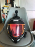 GSB摩托车头盔3C认证四季通用电动车摩托车通勤竞速头盔男女盔361GT 哑黑太空舱配透明镜片+顺丰快递 XXXL（建议60-61头围） 实拍图