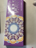 博士伦美瞳 彩色隐形眼镜日抛 大小直径男女近视隐形眼镜 蕾丝炫眸美瞳日抛10片迷紫 双色紫800度 实拍图