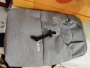L&M胸包男单肩包男士运动包胸前水壶包学生背包平板包潮牛津布防泼水 精英灰色1019 实拍图