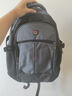巴朗男士双肩包新款大容量背包笔记本电脑包商务旅行出差多功能运动包 黑配灰色 标准版【三隔层日常实用】 实拍图