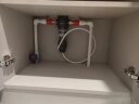 美的（Midea）前置过滤器40微米反冲洗压力表监控 QZBW20S-12T 全屋家用净水器自动清洗 旋风 实拍图