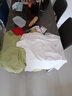 蕉内王一博同款3系纯棉睡衣男女士100%棉情侣家居服短袖短裤套装夏季 【长裤款素色-女】呢绿 XL 实拍图