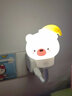 柬渝USB语音小夜灯七彩调光声控制灯氛围灯阅读灯宿舍学生 卧室床头灯 USB语音小夜灯-可爱熊 实拍图