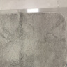 大江蛋糕绒浴室地垫防滑吸水40*60cm 灰色 实拍图