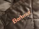 Barbour英国barbour liddesdale 经典菱格棉服内胆绗缝棉衣 橄榄绿 M 38 实拍图