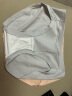 全棉时代（PurCotton）产妇孕妇内裤针织低腰纯棉孕期产后专用裤三角裤2条 肤色+浅灰 L 晒单实拍图