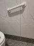 墨斐琳（Morphling） 浴室安全扶手卫生间马桶防滑把手防摔老年人残障无障碍过道栏杆 304加强型-白色 38cm 实拍图