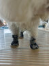 酸熊宠物狗狗鞋子防水不掉宠物运动鞋泰迪约克夏雪纳瑞脚套小型犬防脏 德里黑 S （建议体重4-7斤） 晒单实拍图