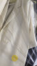 三彩2024春季新款宽松清凉小西装七分袖西服外套通勤气质女 米黄 165/88A/L 晒单实拍图