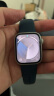 Apple/苹果 Watch Series 9 智能手表GPS款41毫米银色铝金属表壳 风暴蓝色运动型表带S/M MR903CH/A 实拍图