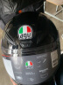 AGV K1S头盔K1摩托车机车全盔四季通用全覆式跑盔男女广角通风透气3C K1S-BLACK M（适合55-56头围） 实拍图