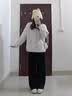 红蜻蜓加绒裤女休闲裤2026年秋冬季运动裤新款女装加厚卫裤女士长裤子女 深灰（钻石绒-长裤） L 实拍图