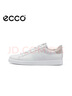 爱步（ECCO）板鞋男 经典百搭牛皮轻奢休闲鞋 街头521304 白色/砂砾灰41 HL 实拍图