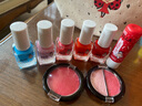 MISS NELLA儿童专用指甲油 安全无味可撕拉 舞台彩妆 小女孩圣诞节生日礼物 MN07 经典草莓冰淇淋4ml 实拍图