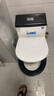 尊驰（ZUNCHI）卫浴马桶坐便器超漩虹吸式家用普通抽水马桶大口径连体座便器坐厕 【撞色时尚】超漩大冲力智洁釉面 实拍图