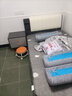 红豆乳胶床垫加厚记忆棉榻榻米抗压单双人家用宿舍床褥子床垫子 奶牛灰（厚度约10cm） 120cm*190cm 实拍图