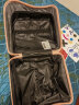 大嘴猴（Paul Frank）儿童行李箱可坐可骑小型密码男童女童可上飞机箱拉杆箱旅行箱皮箱 樱花粉【跨坐承重120斤】轻音轮 20英寸 实拍图