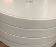 希迪北欧托盘家用放茶杯水杯杯子茶盘客厅长方形水果盘白色收纳盘子 圆形-中号-富贵竹 实拍图