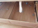 京东京造实木床 天然橡胶木超大储物加高靠背 主卧双人床1.8×2米BW09 实拍图