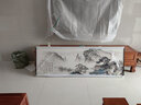 瑞尚（RUISHANG） 新中式客厅装饰画大气山水画横版沙发背景墙画挂画轻奢晶瓷壁画 望云楼 180*60/晶瓷面/适合2.5m沙发 实拍图
