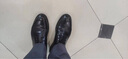 HLA海澜之家男鞋新夏尖头正装商务皮鞋耐磨结婚新郎鞋HAAPXM1DAO046 黑色AB 43 实拍图