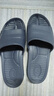 KENROLL科柔浴室防滑拖鞋男女情侣家居老人孕妇夏季舒适透气防臭凉拖 防水防油深蓝色 42-43 建议42/43码 实拍图