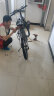 凤凰（Phoenix）山地自行车成人学生越野变速单车 凤凰03辐条轮 26英寸30速银灰色 晒单实拍图