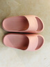 朴西香蕉船情侣凉拖鞋男士家用夏季浴室防滑高级感室内居家拖鞋女 粉色 35-36 实拍图
