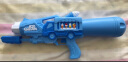 奥智嘉大号儿童玩具水枪高压抽拉式打汽水枪户外戏水沙滩玩具39.5cm蓝 实拍图