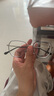 依视路（ESSILOR） 新款商务男镜架时尚潮流镜框女配依视路镜片近视定制眼镜 金属-全框-2066SV-银色 镜框+依视路膜岩非球面1.60现片 实拍图
