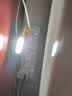 闪俏多口充电器智能数显插座快充一拖三3口USB插头旅行充电头智能分流电源适配器适用苹果华为安卓手机 数显3USB口充电器+智能保护【白色】 实拍图