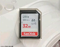 闪迪（SanDisk）32GB SD内存卡 4K V30 U3 C10 相机存储卡 读速100MB/s 写速60MB/s 高速连拍 微单/单反相机 实拍图