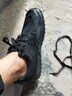 3554际华迷彩鞋男军训鞋防滑耐磨解放鞋黄球鞋户外劳保鞋棉鞋工地胶鞋 黑色胶鞋 43 【双层鞋面】 实拍图