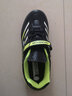回力童鞋儿童足球鞋2026春季新款男童碎钉软底防滑训练鞋学生运动鞋 黑荧光绿 37 内长约24.5cm 实拍图