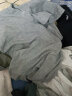 361度外套男装秋冬季加绒保暖针织休闲开衫卫衣立领上衣男装 静谧灰 L 实拍图