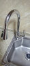 九牧（JOMOO）厨房抽拉式水龙头冷热洗菜盆洗碗池水槽龙头 【可旋转厨房抽拉龙头】33053 实拍图