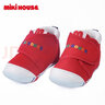 MIKIHOUSE学步鞋男女童鞋经典LOGO学步鞋婴幼儿宝宝运动鞋耐磨防滑 红色学步期 12 (适合脚长11.5cm) 实拍图